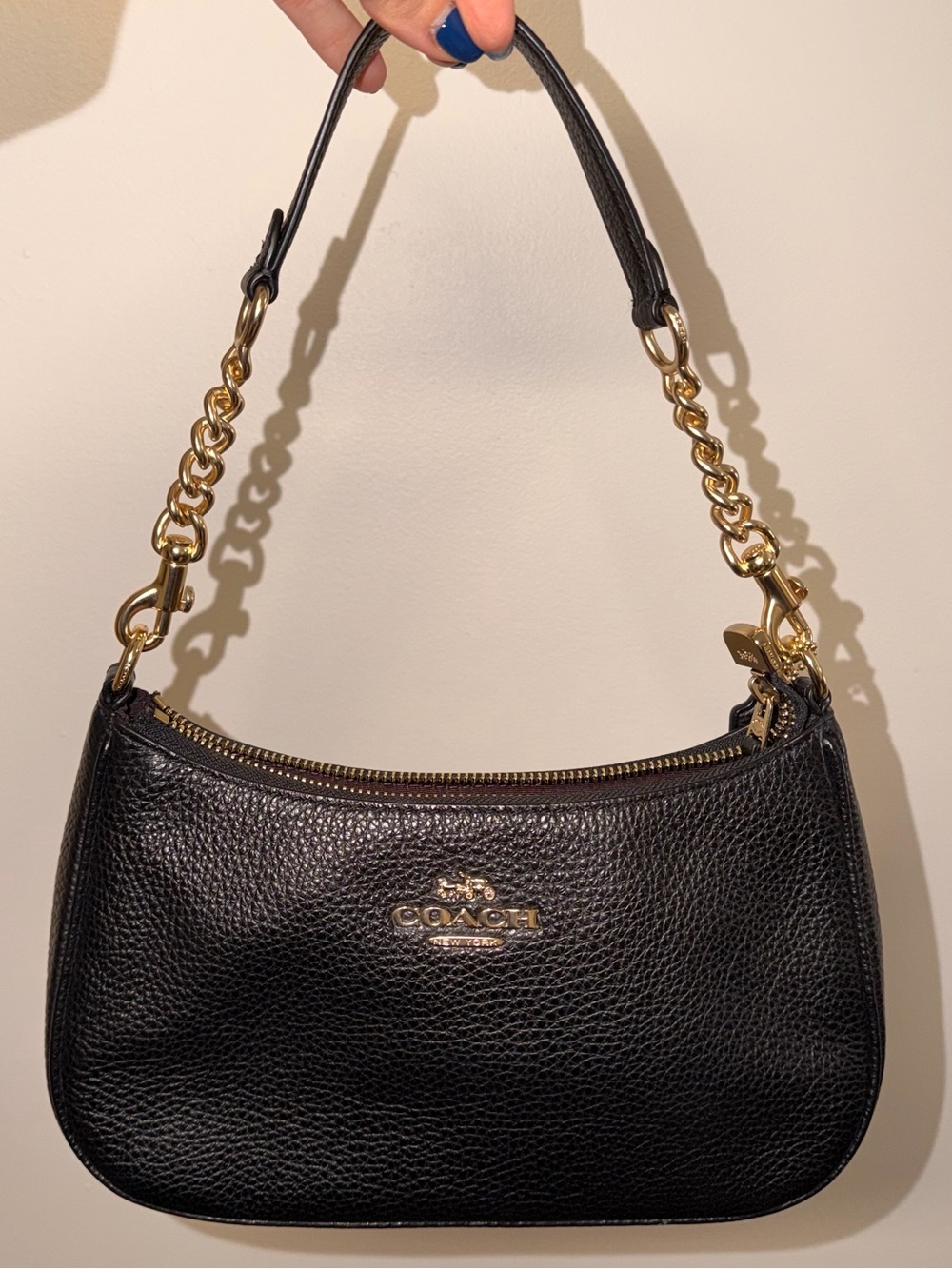 Coach Black Teri Shoulder Bag